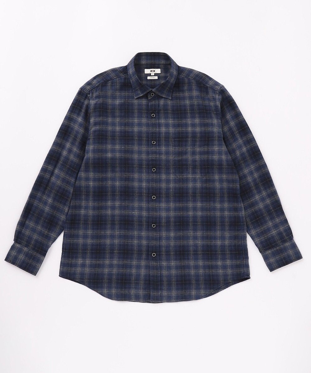 JOSEPH ABBOUD 【キングサイズ】JC起毛チェック柄　ネルシャツ 