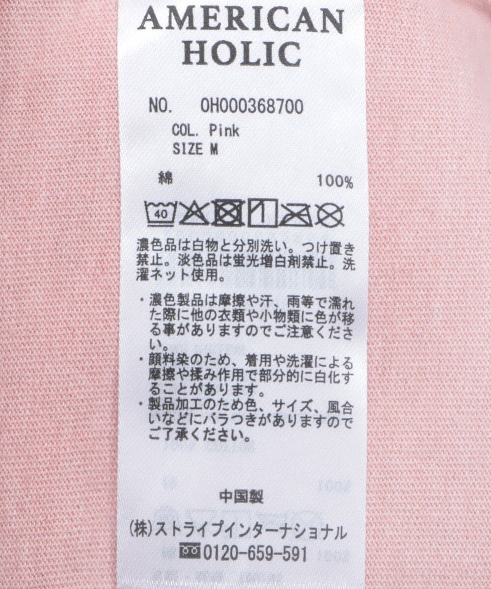 AMERICAN HOLIC PANHANDLE Tシャツワンピース 