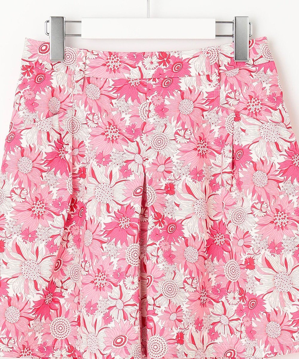 23区GOLF 【WOMEN】【ストレッチ】スプリングフラワー柄 キュロットスカート 