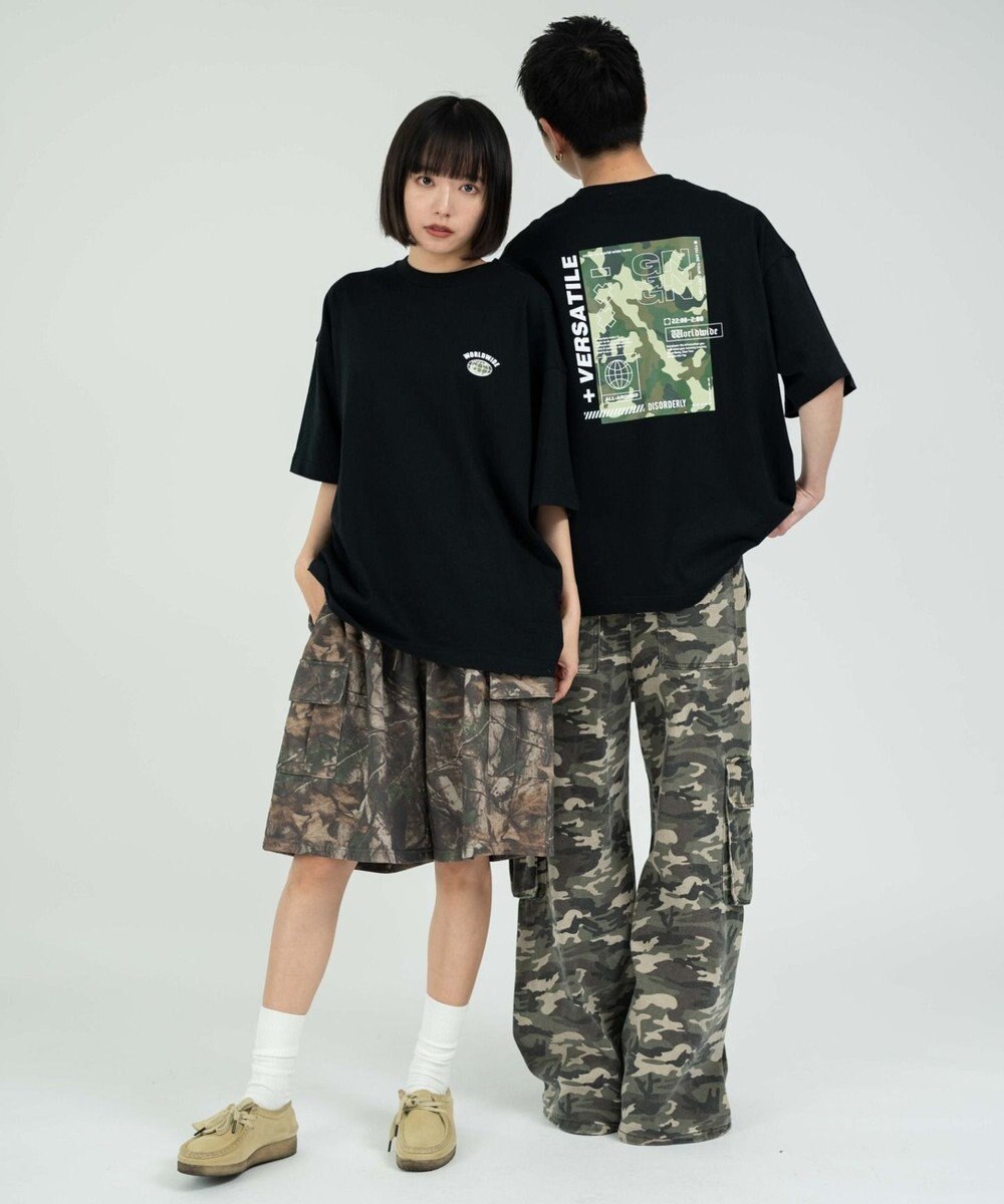 WEGO 【ユニセックス着用ITEM/SMLXLサイズ展開】アソートグラフィックT（SS） 