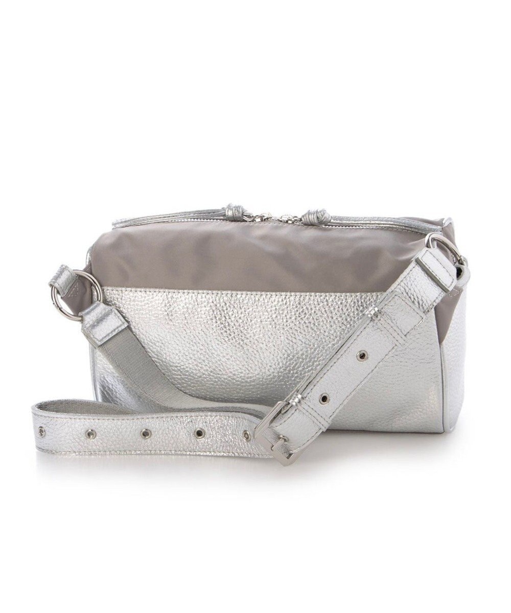 UNBILLION ペルケ perche / 牛革×ナイロンチェンジベルトキーチャームショルダー 