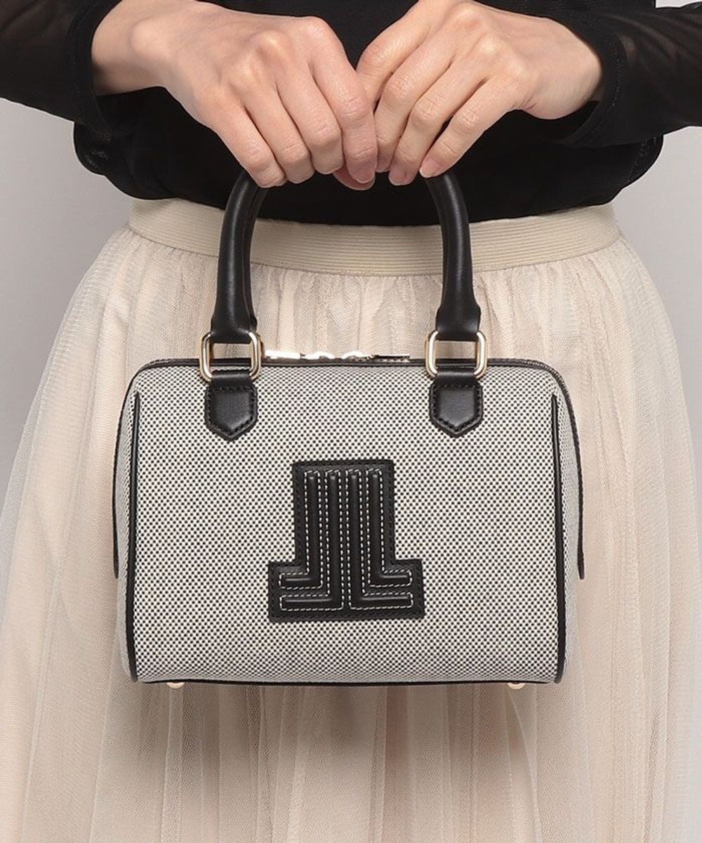 LANVIN en Bleu ヴィジュキャンバス 2wayボストンバッグ 