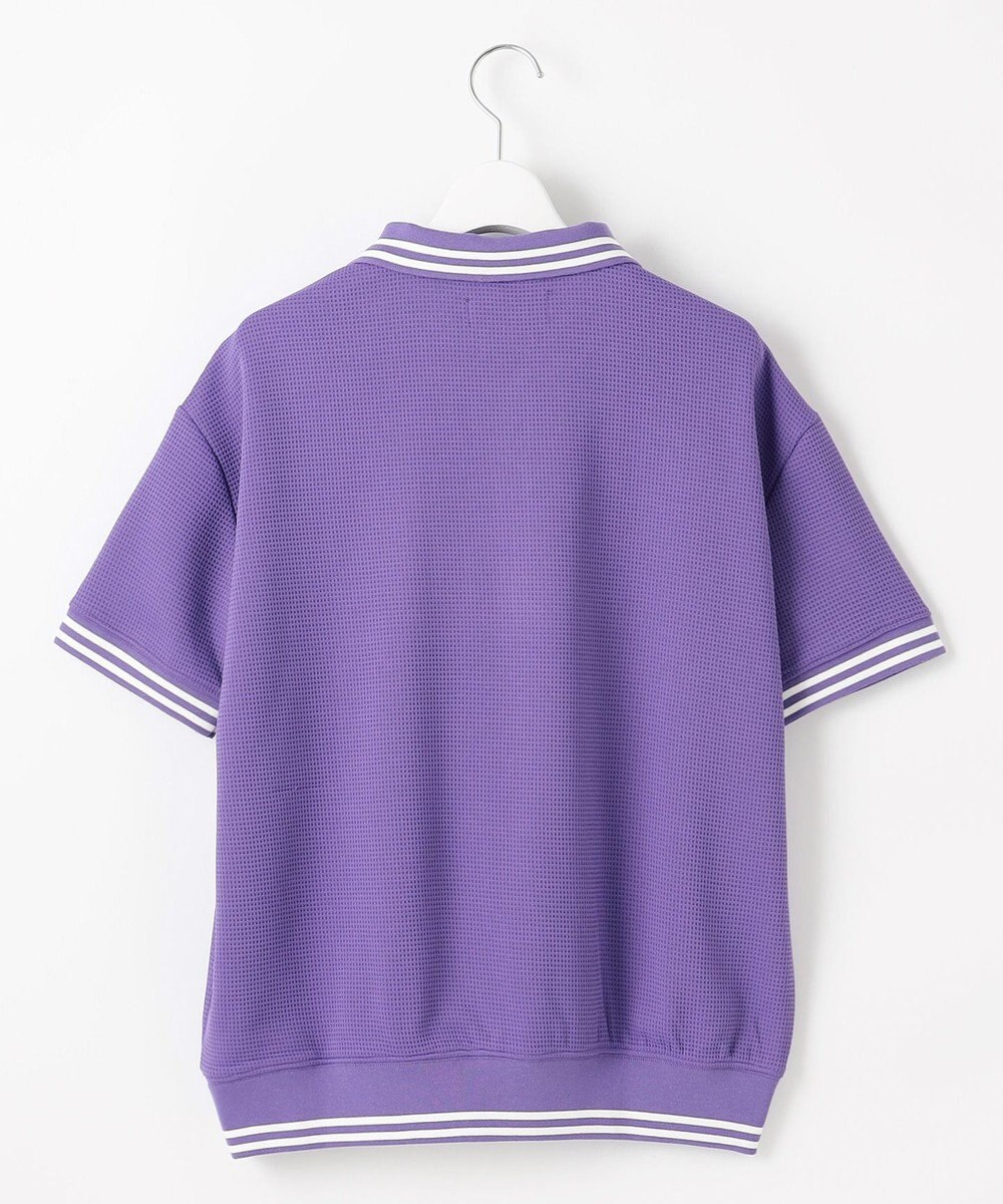 PW CIRCULUS 【WOMEN】ワッフルハーフジップポロ ゴルフウェア レディース 