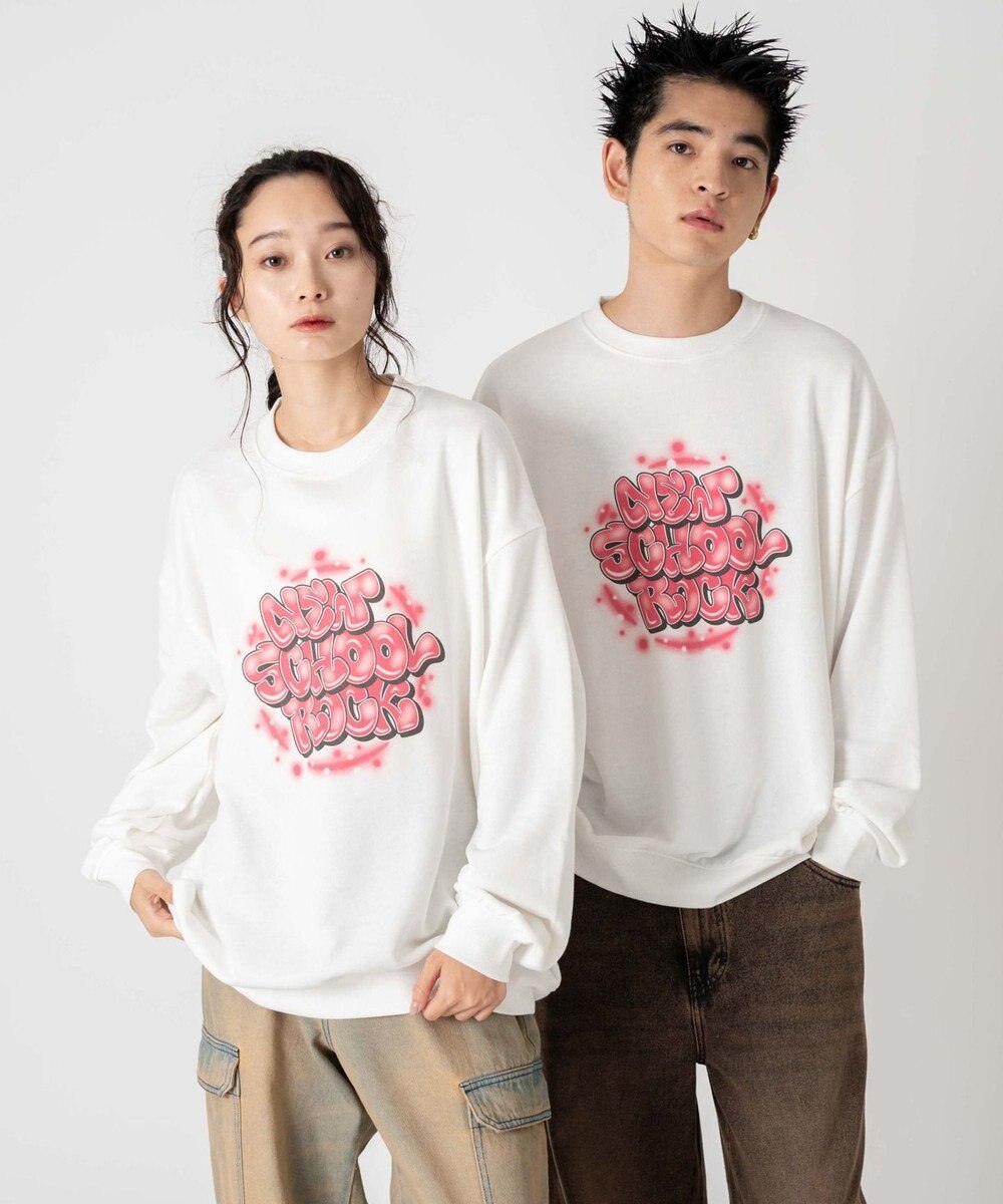 WEGO 【ユニセックス着用ITEM/SMLサイズ展開】アソートグラフィックプルオーバー（2） 