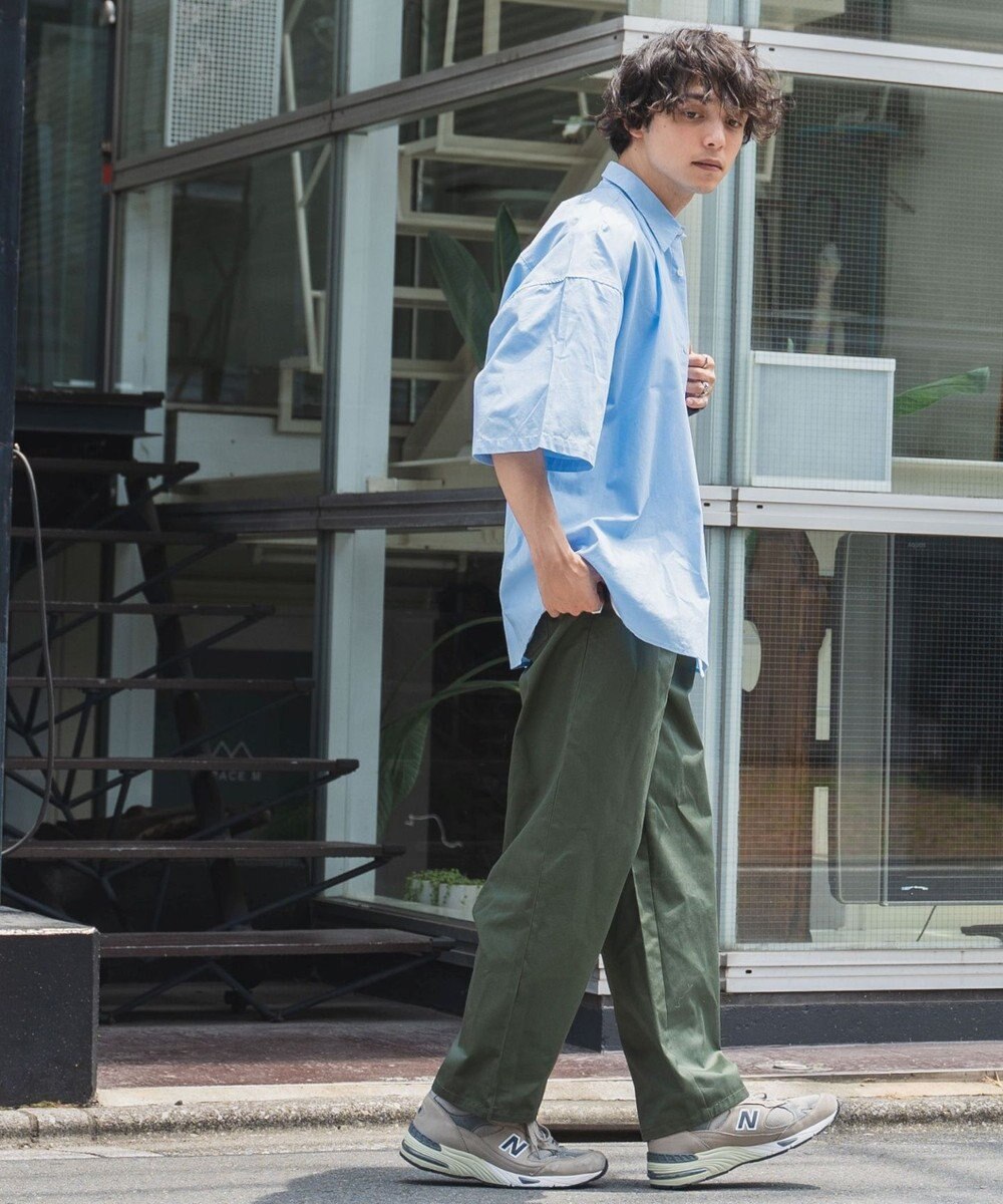 WEGO 【ユニセックス着用ITEM/ウエストゴム/手洗い可】シェフパンツ 