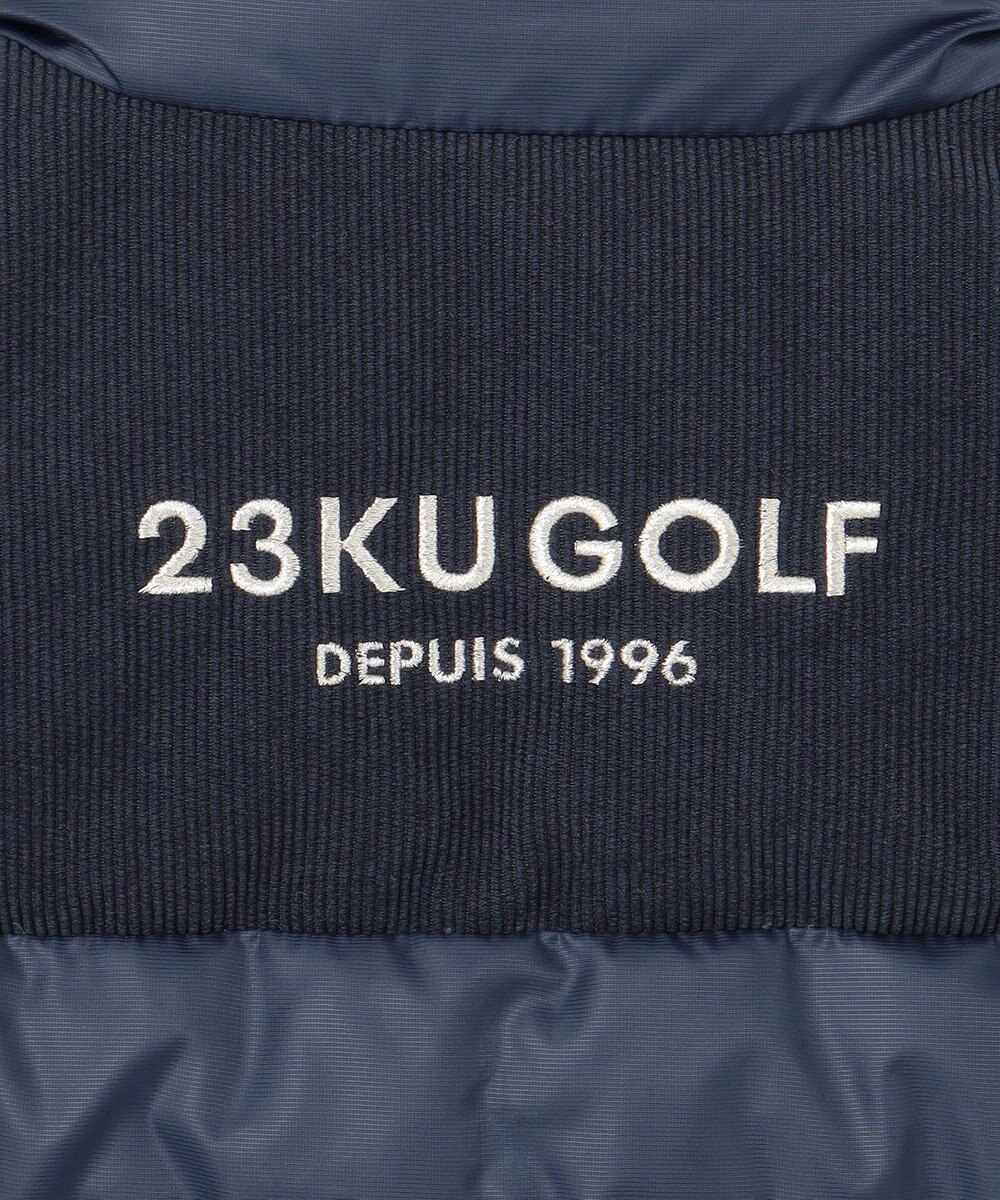 23区GOLF 【WOMEN】ライトダウンベスト 軽量で動きやすい 見た目すっきり毛羽立たない薄手仕様 