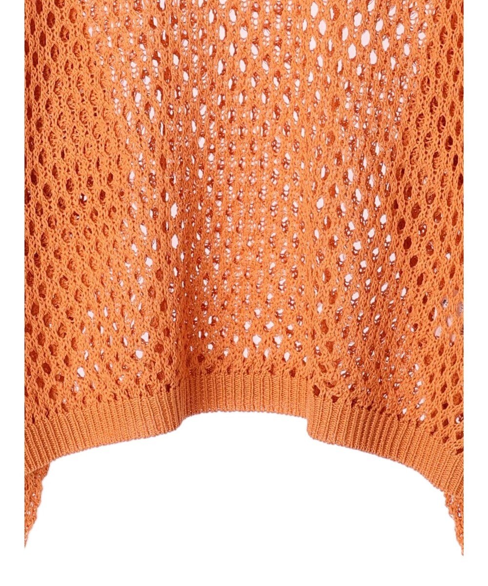 Green Parks メッシュ編みニットプルオーバー 