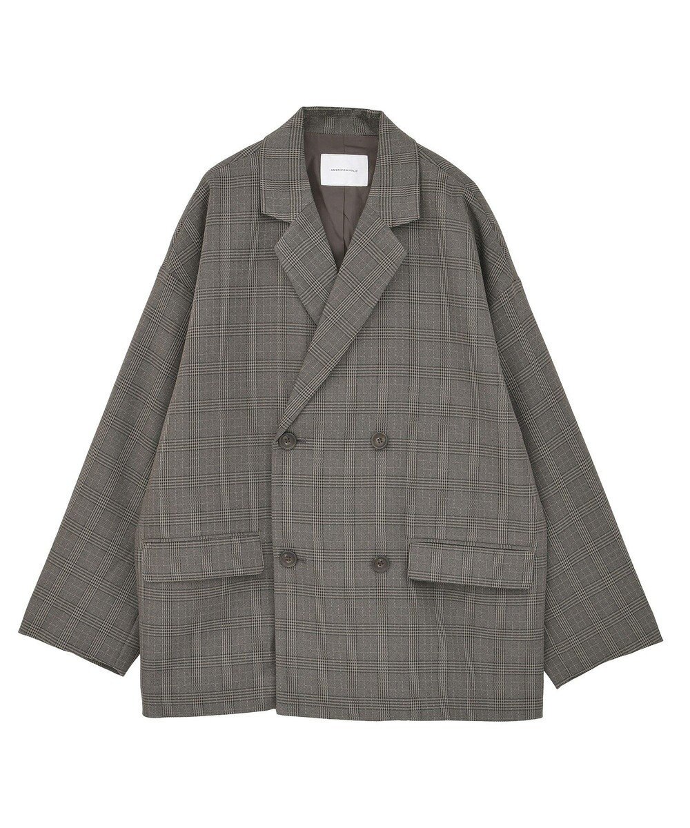 AMERICAN HOLIC オーバーサイズダブルジャケット 