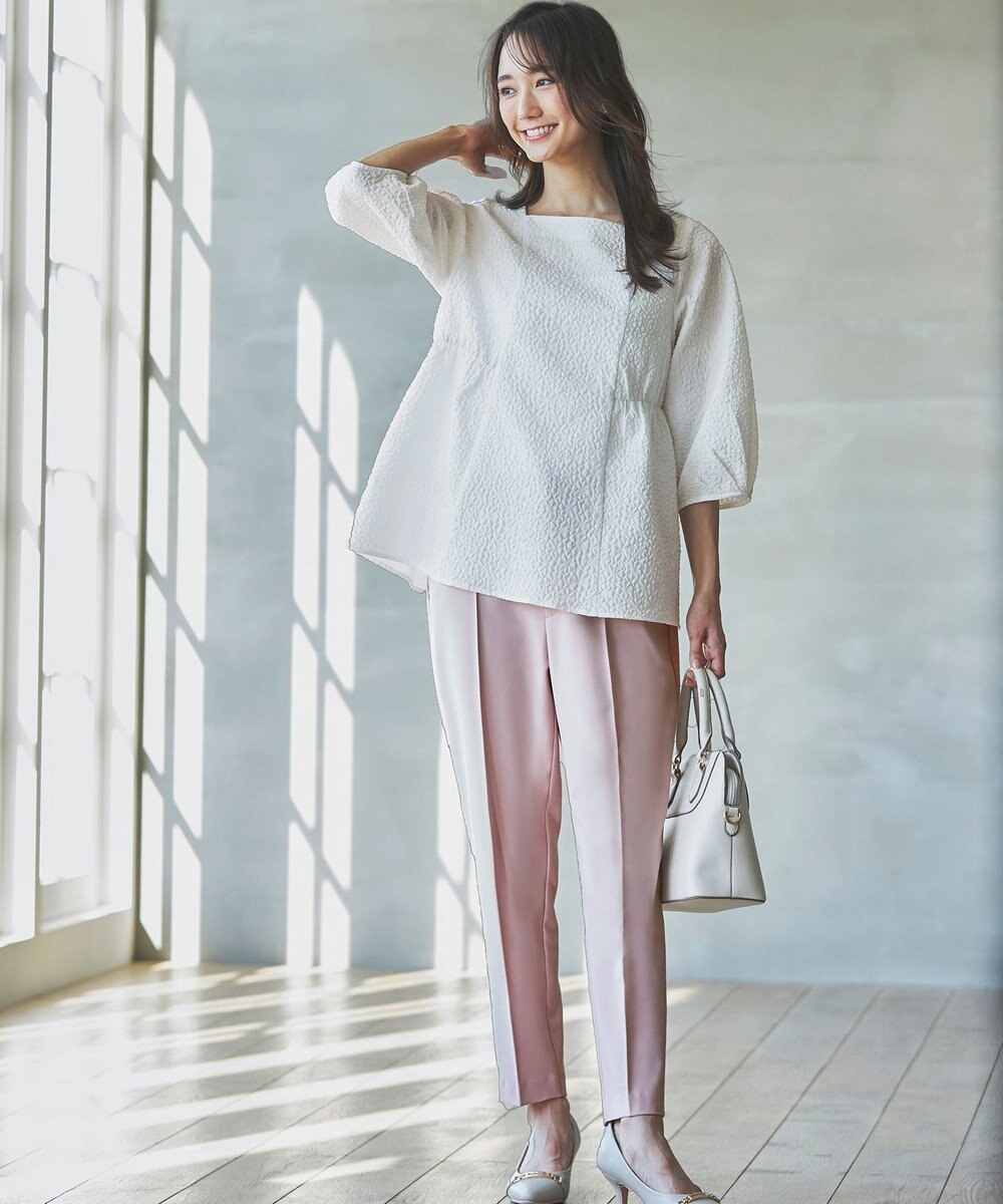 ANY SIS S 【洗える】褒めらレディテーパード パンツ 