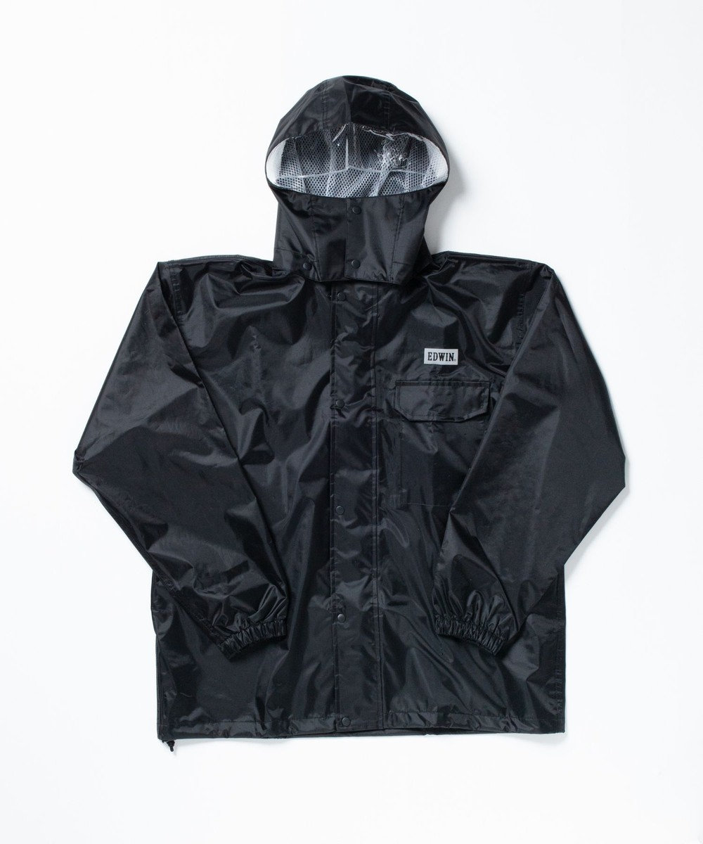 MOONBAT 【防水の頂点へ/上下セット】EDWIN (エドウィン) レインコート レインパンツ 上下セット 