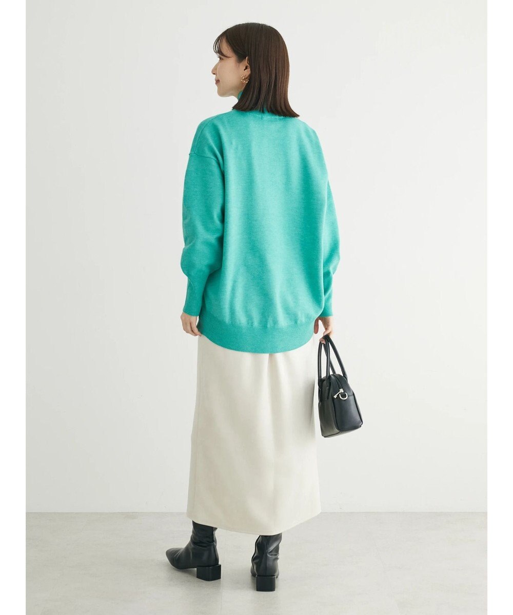 Green Parks もちやわ　モックネックプルオーバー 
