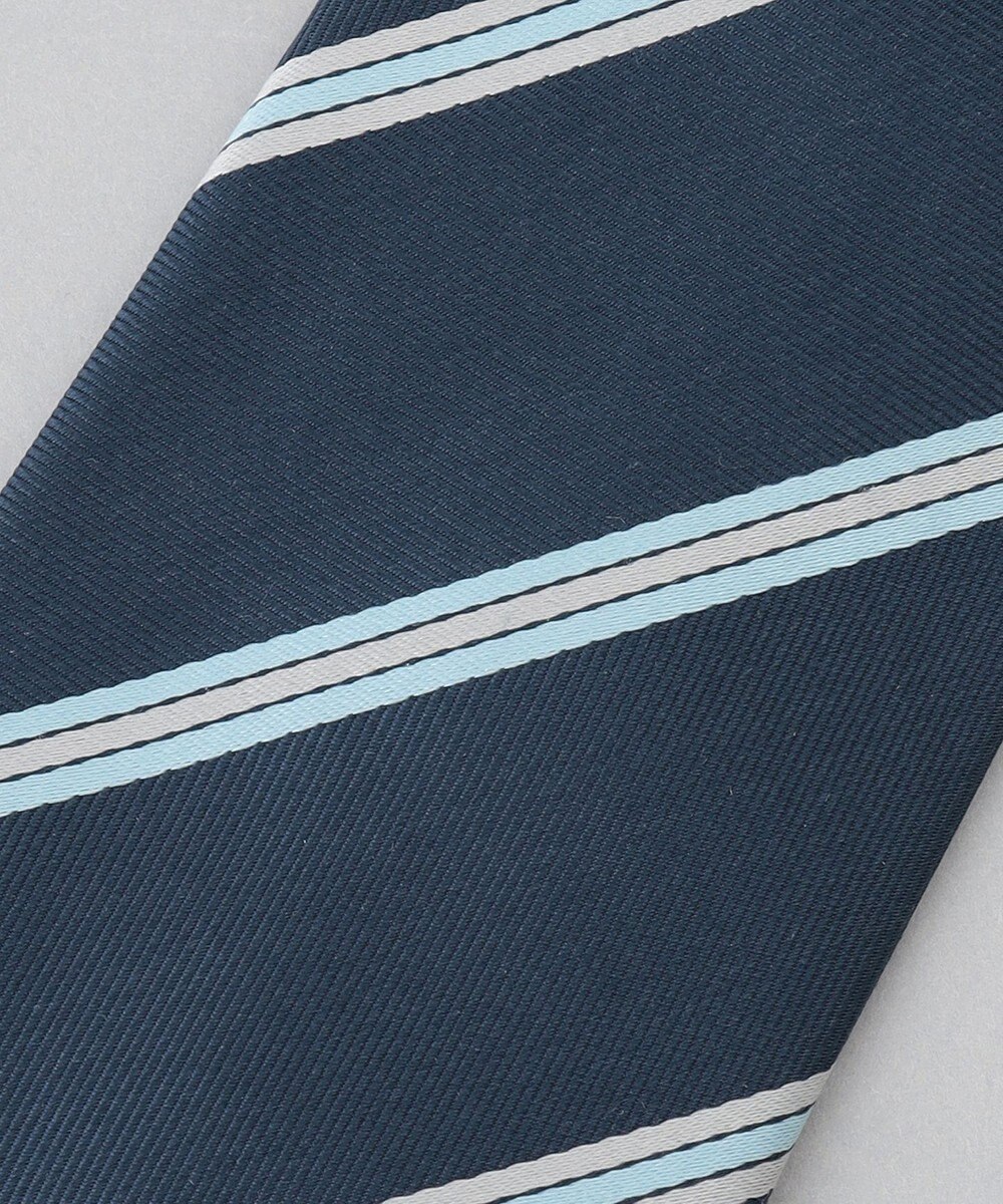 GOTAIRIKU GOTAIRIKU別注【日本製】シルク ネクタイ_ストライプ 