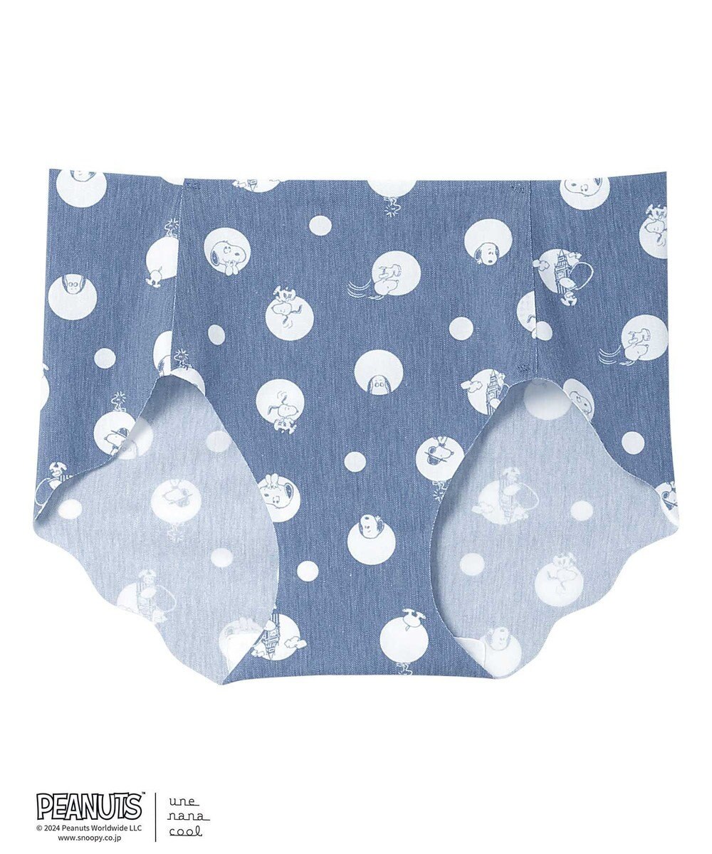 une nana cool MADE WITH PEANUTS 【綿混】フラット仕上げショーツ 