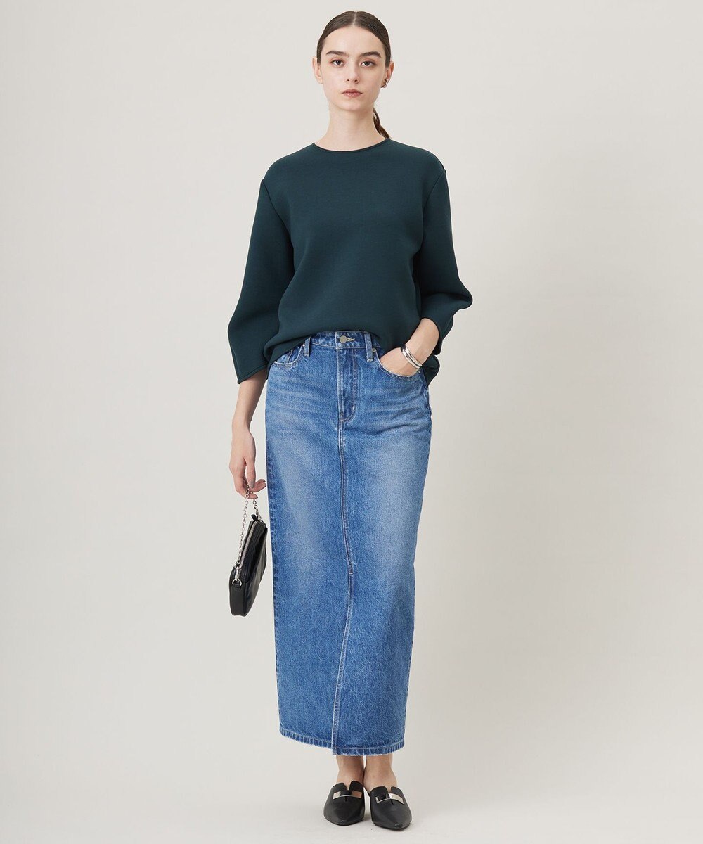 ICB 【洗える】ウォーターリサイクルデニム スカート 