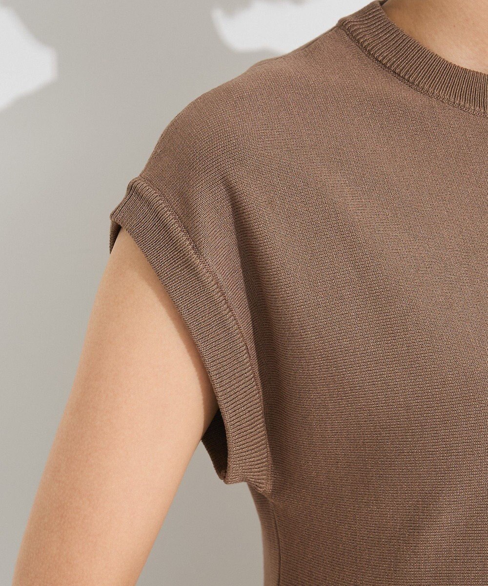 CRAFT STANDARD BOUTIQUE ファンクショナルノースリーブフレアニットプルオーバー 