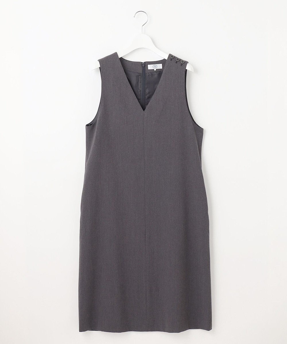 J.PRESS LADIES S 【洗える】2way thermoサキソニー ジャンパースカート 