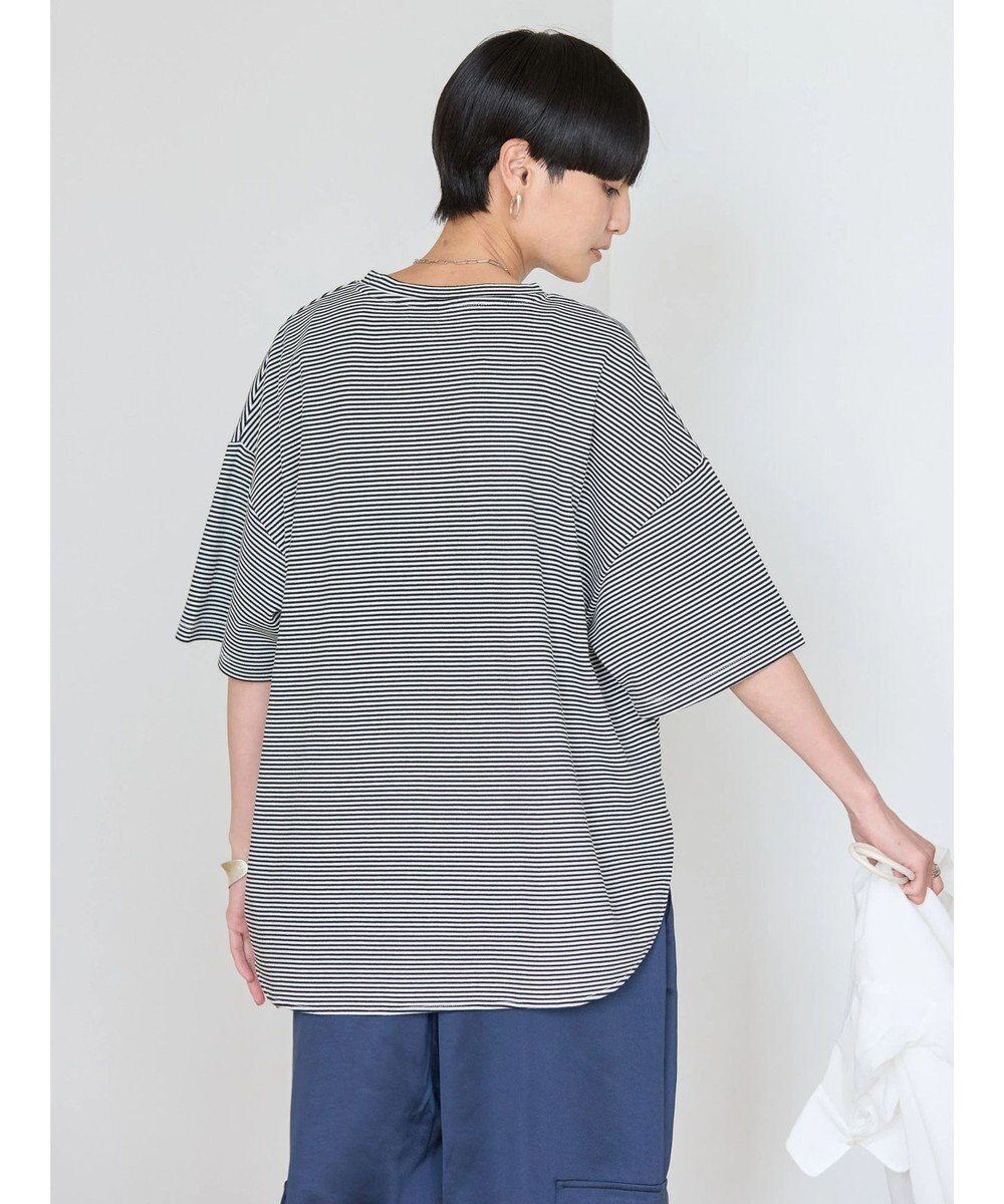 AMERICAN HOLIC 接触冷感裾ラウンドカットプルオーバー 