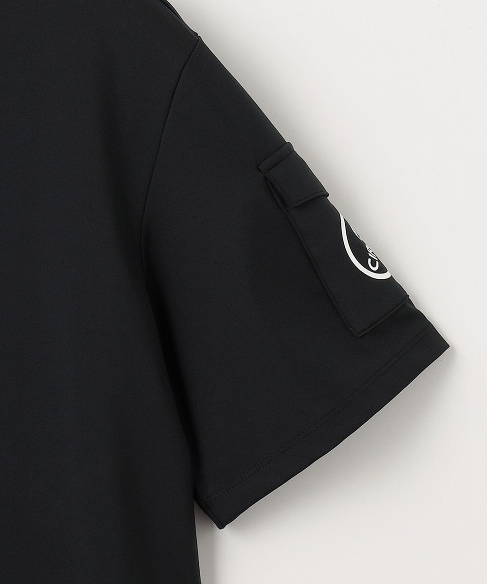 PW CIRCULUS 【MEN】【ストレッチ】ポケット モックネック シャツ 