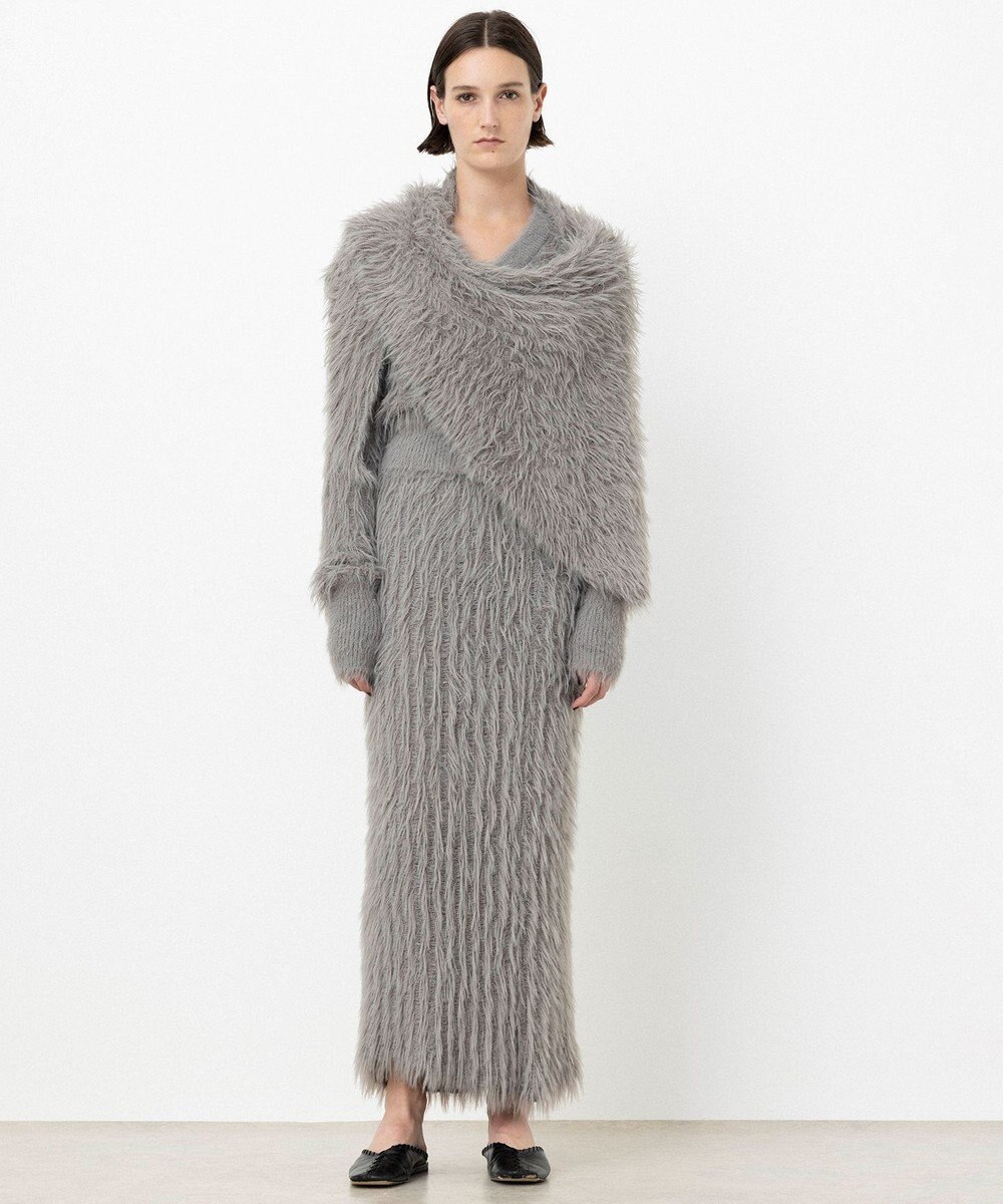 NAVE 【ReNAVE・洗える】メルティーシャギーニット カーディガン 