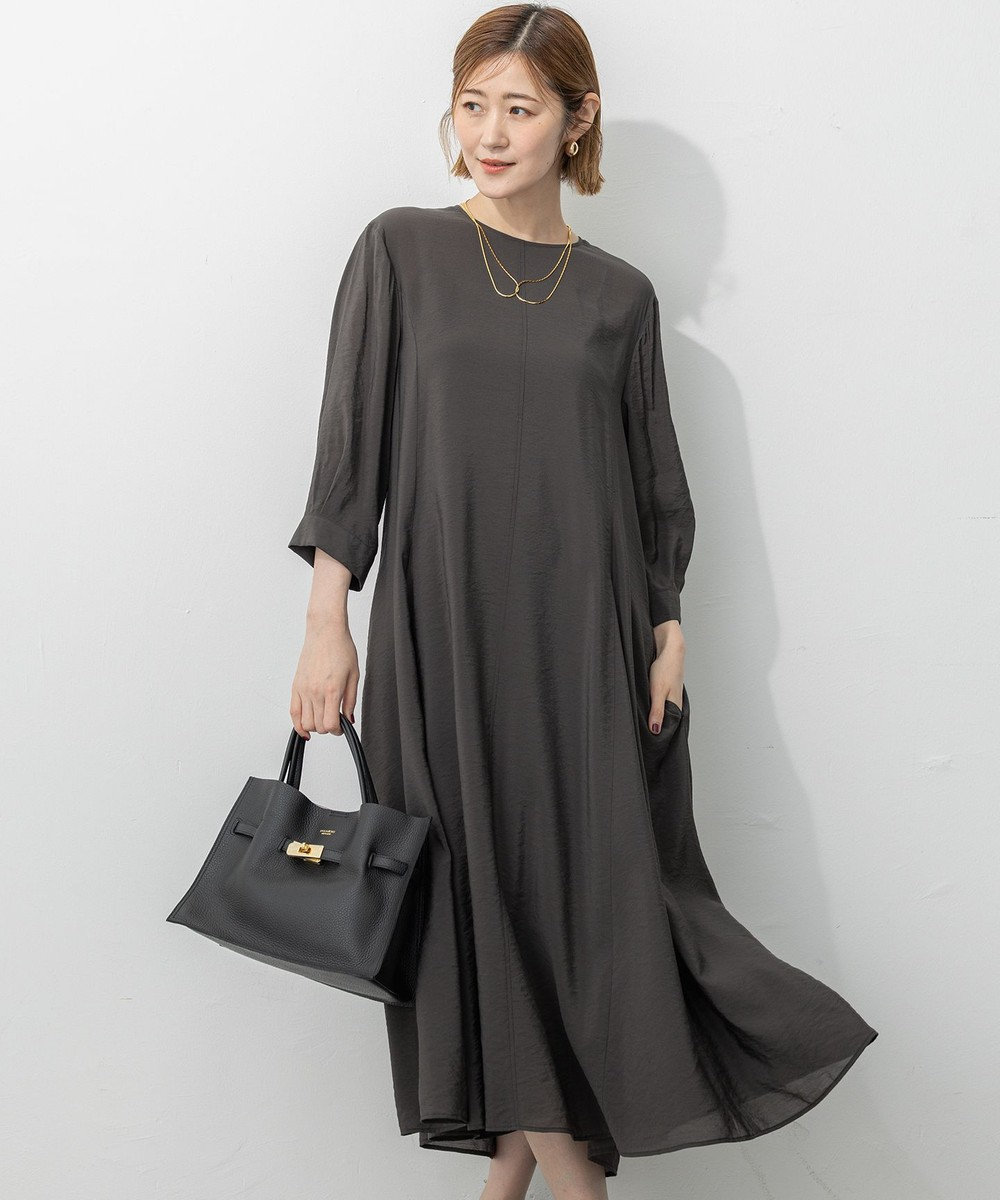 23区 S シアースパンオーガンジー ワンピース 