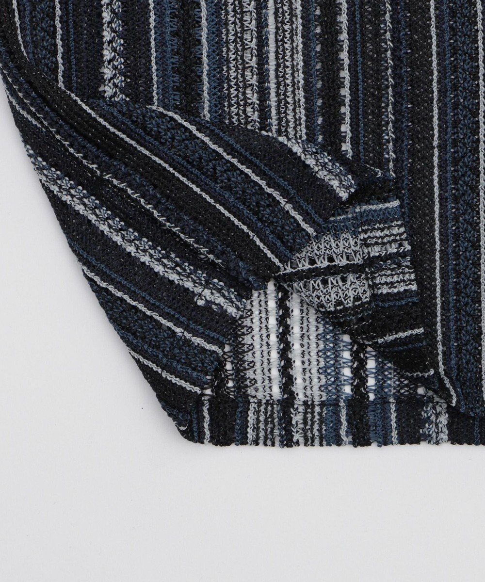 WEGO ストライプメッシュBIGシャツ（SS） 