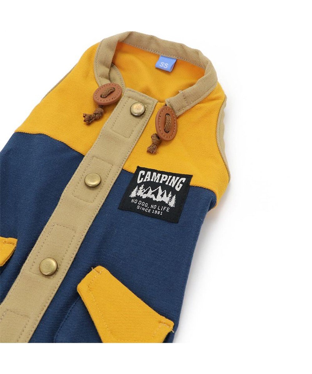 PET PARADISE ペットパラダイス 背中開きベスト 《ネイビー》 小型犬 