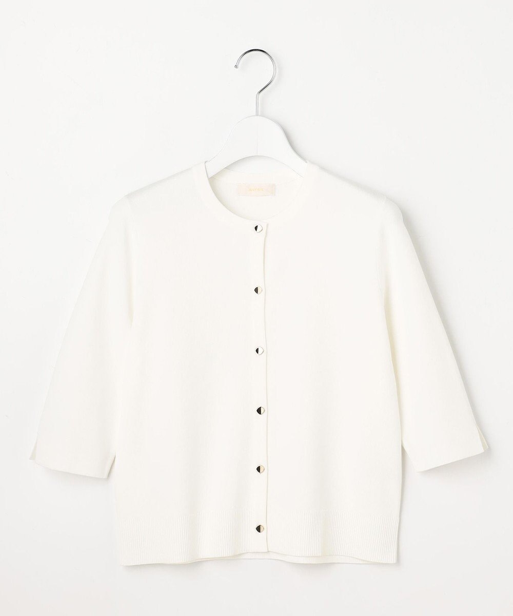 ANY SIS S 【アイスタッチ】ハーフスリーブ カーディガン 