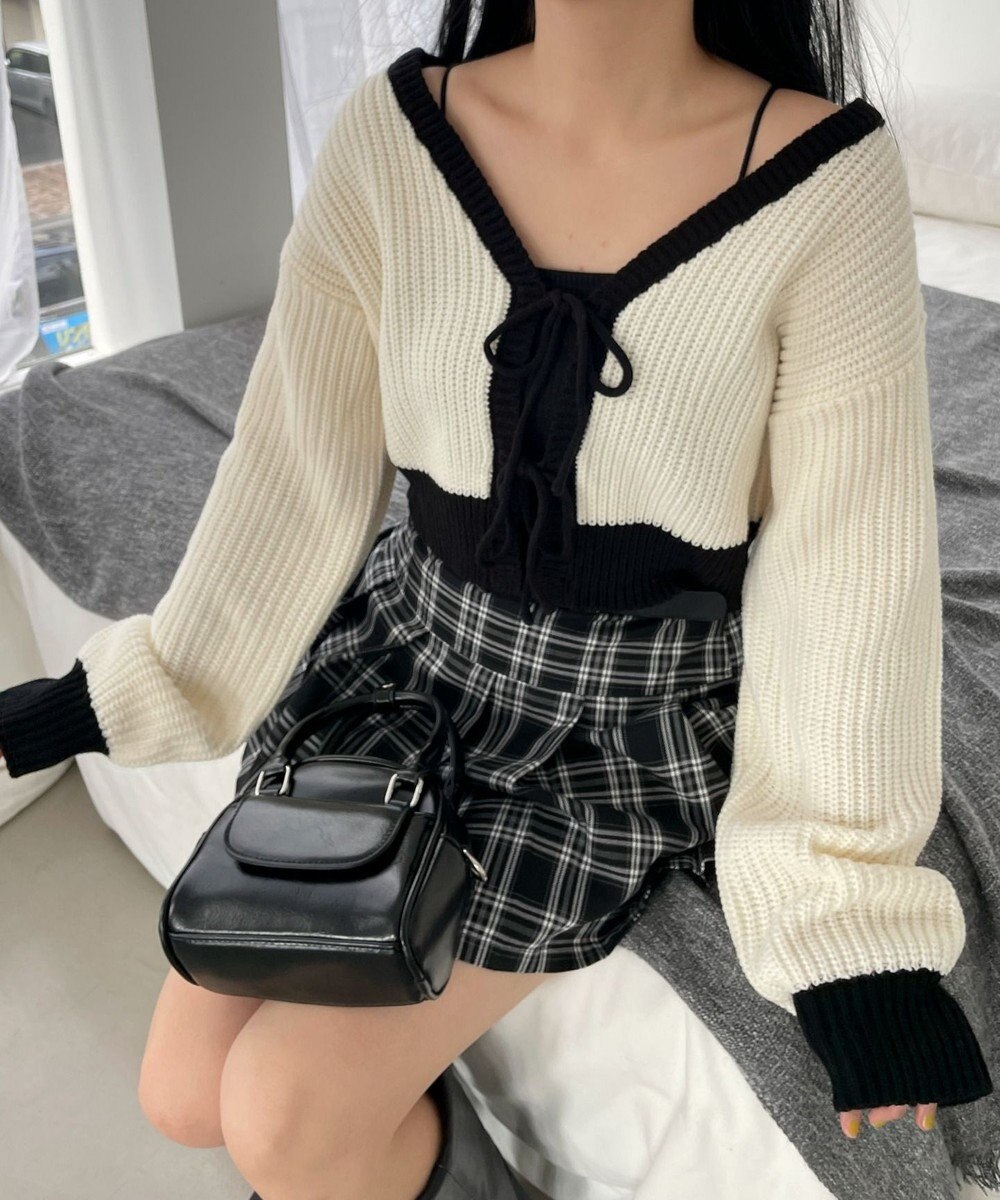 WEGO 2WAYリボンカーデ 