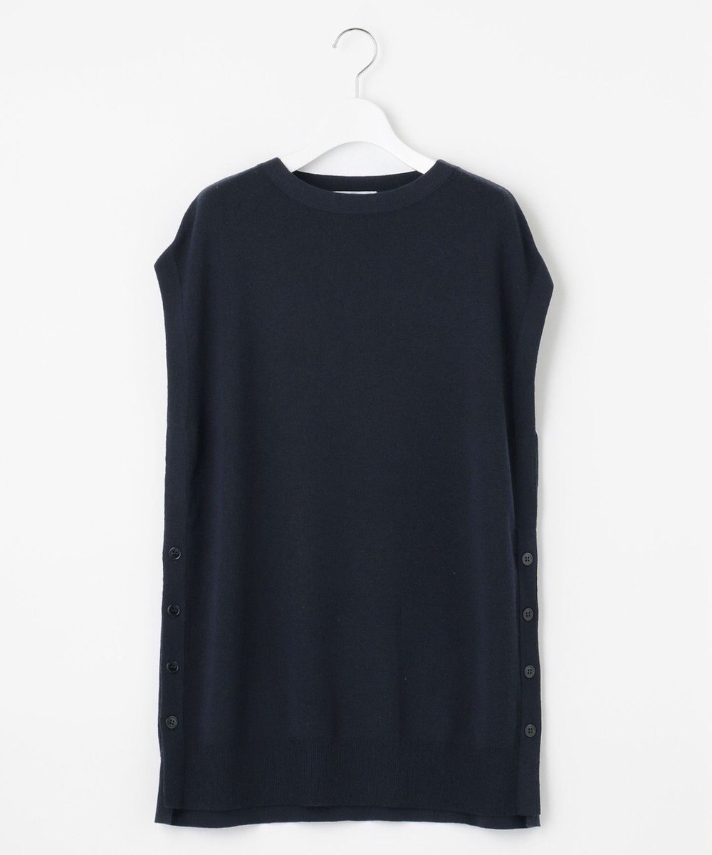 J.PRESS LADIES S 【洗える】FLORA ニットベスト 