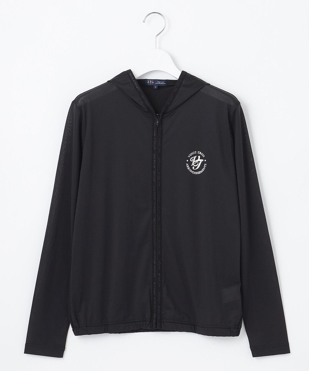 23区GOLF 真夏ゴルフにも最適【WOMEN】【UVケア】３０Ｄカノコ インナーパーカ 