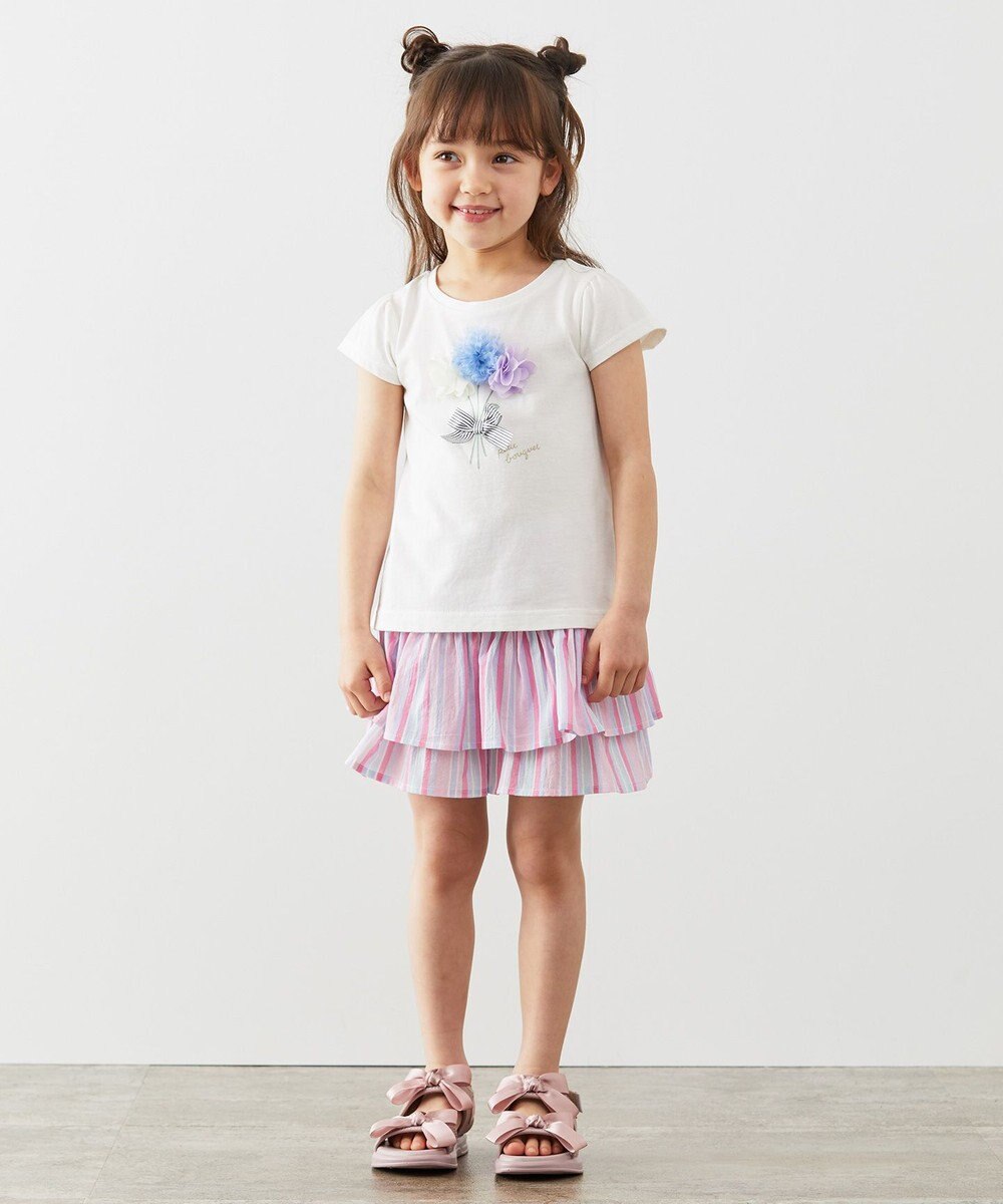 ANY KIDS 柄キュロット 