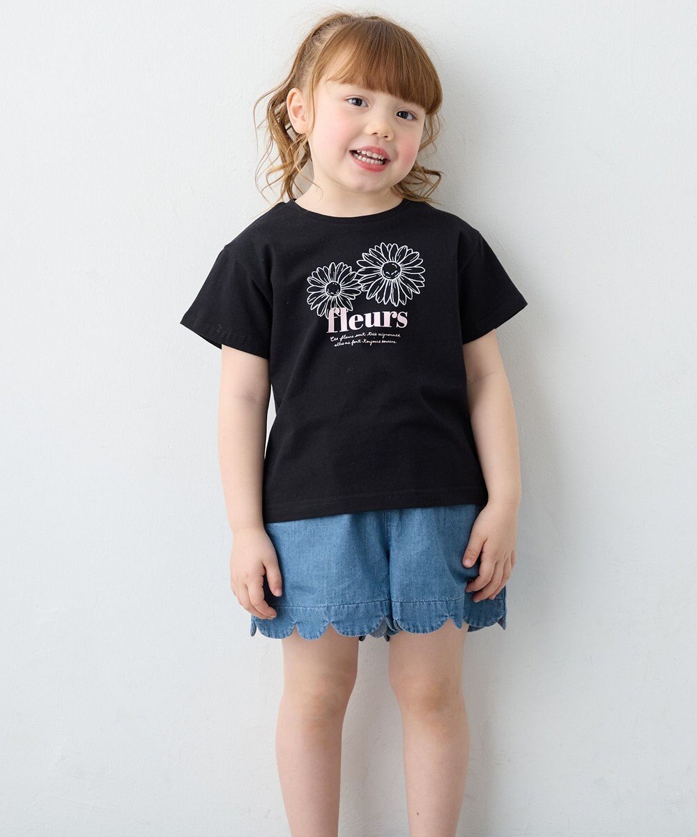 ANY KIDS 【一部店舗/WEB限定】【綿100%】プリント 半袖Tシャツ 