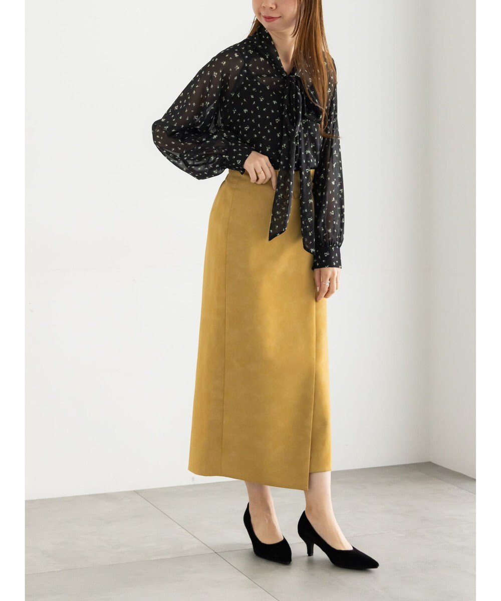 Te chichi パターンアソートシフォンボウタイブラウス《2025Autumn catalog vol.2 item》 