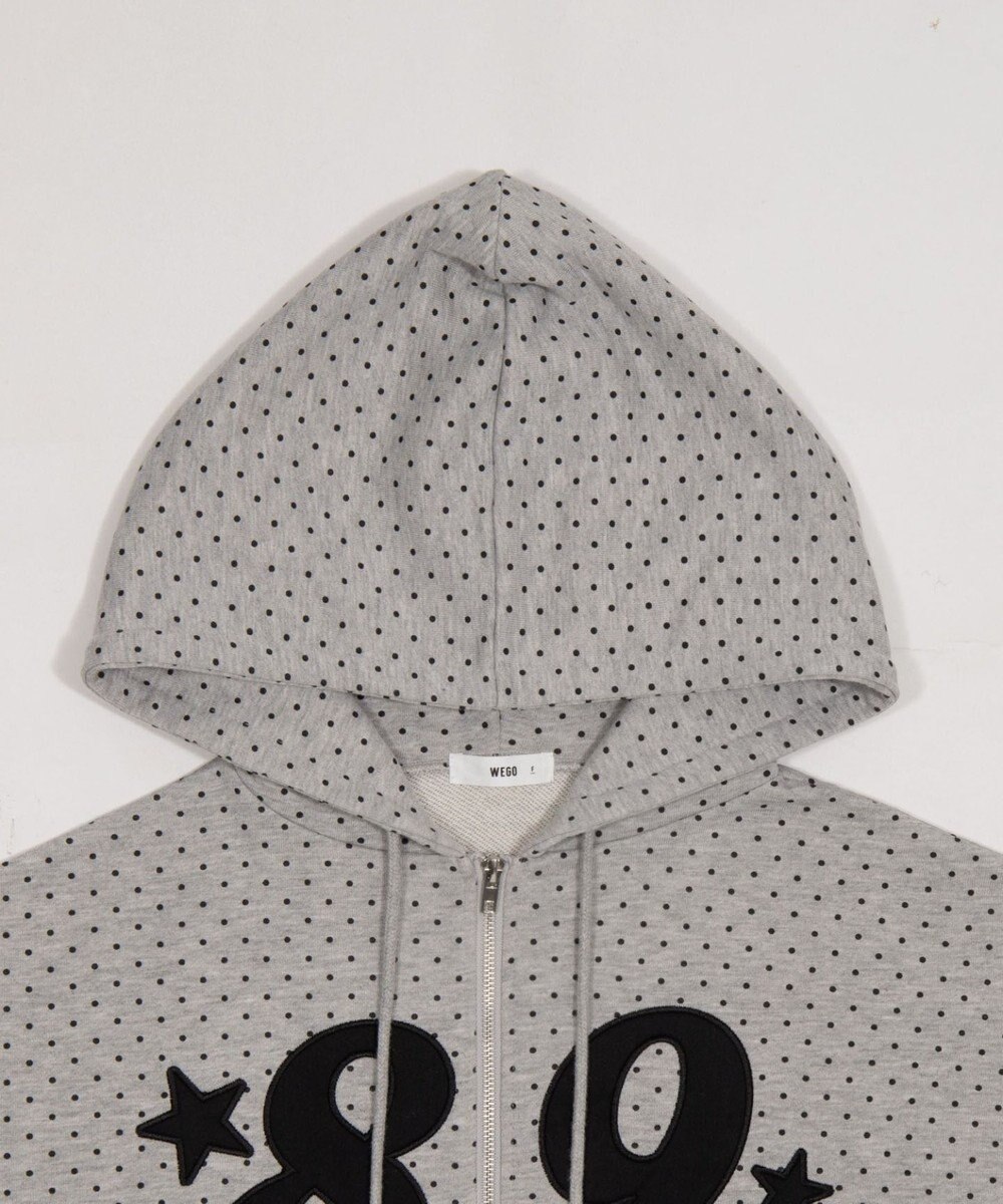 WEGO グラフィックZIPパーカー 