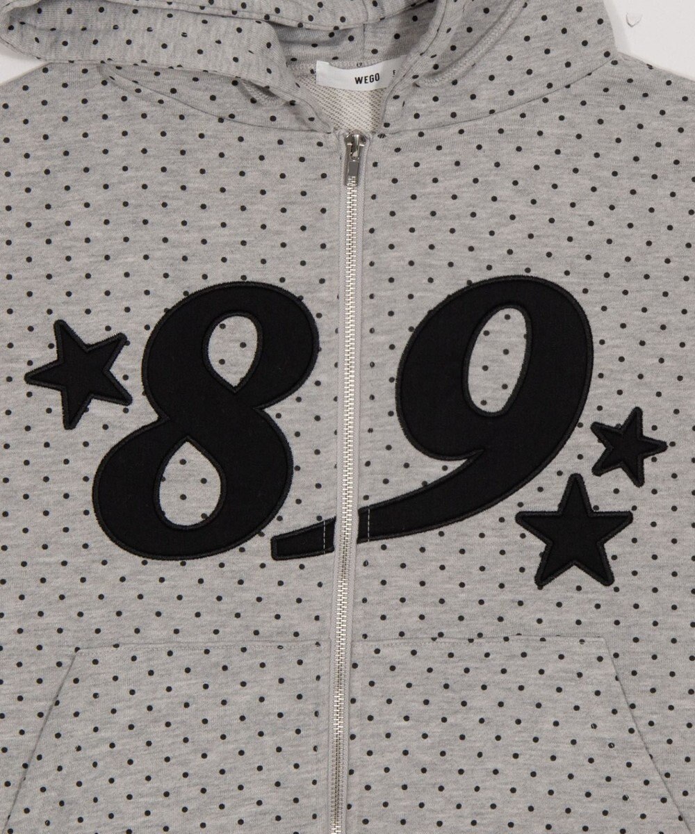 WEGO グラフィックZIPパーカー 