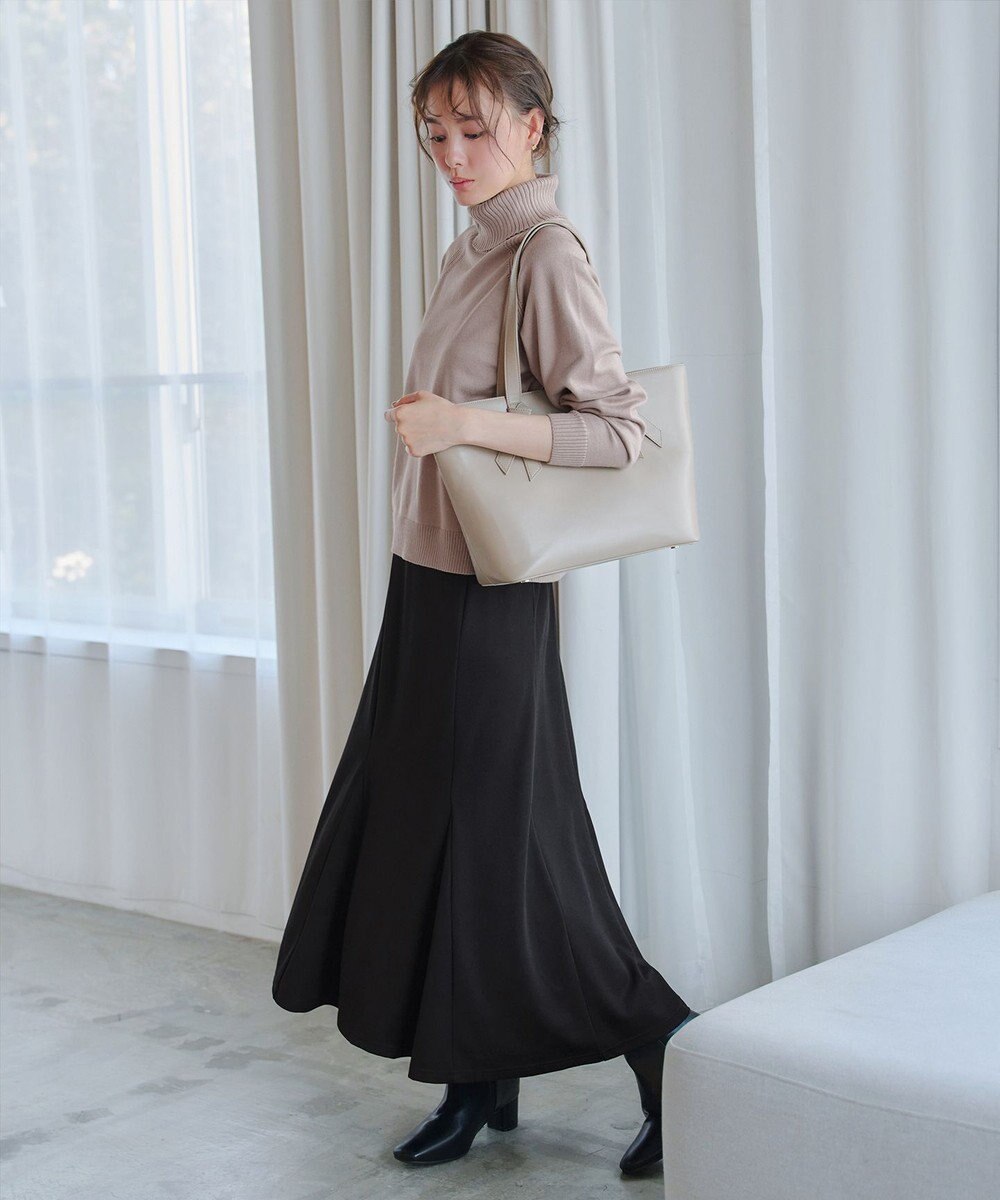 Tiaclasse 【洗える】カットツイルマーメイドスカート 