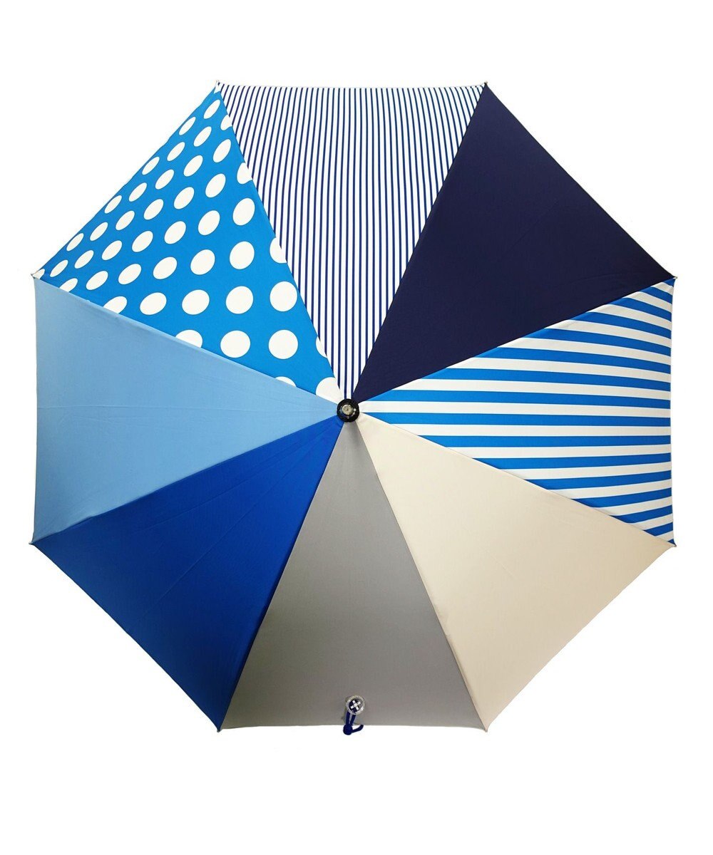 +RING 【UVカット95%以上】【UPF50＋】プラスリング 長傘60cm BLU T1277 