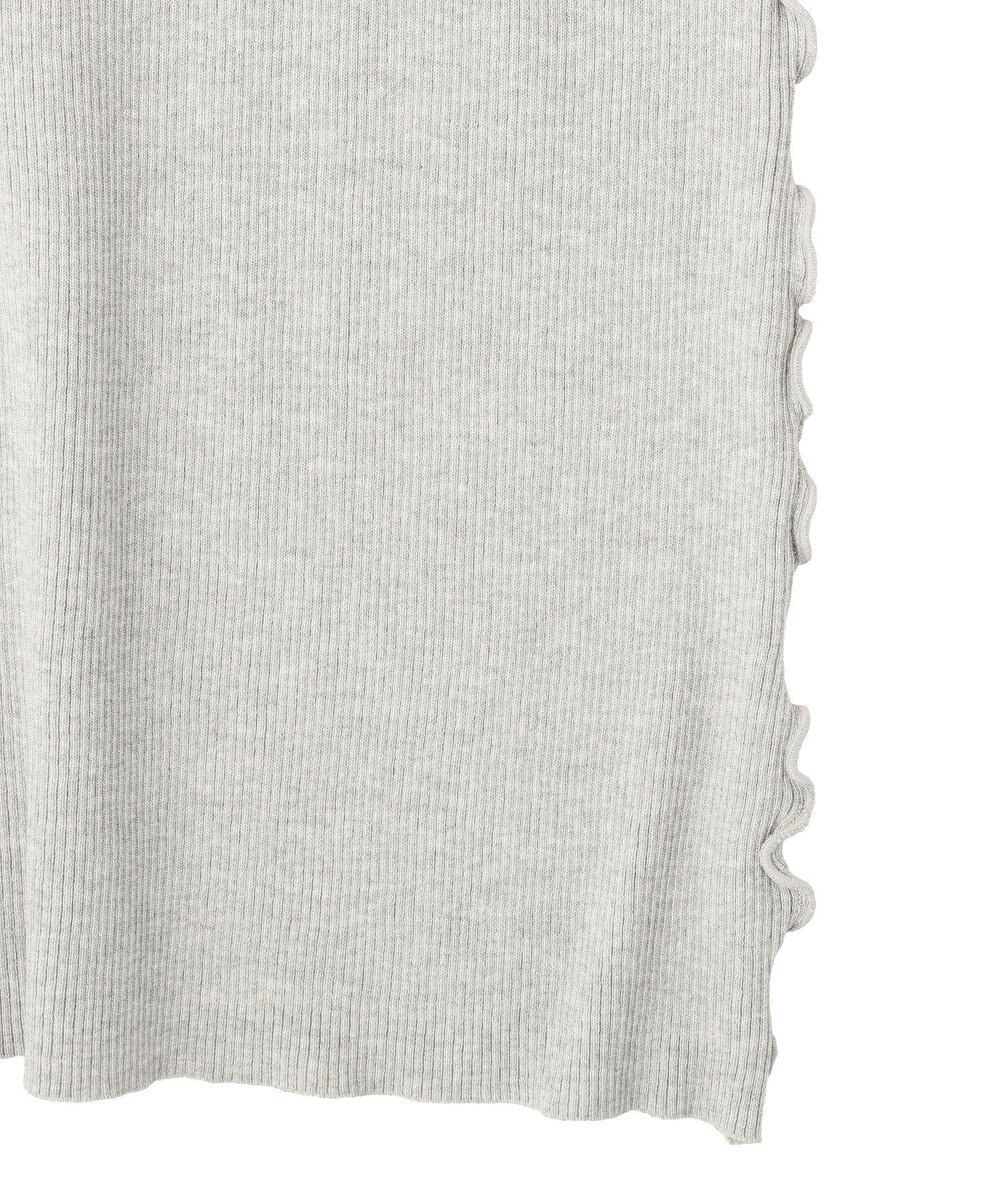 earth music&ecology サイドメローリブニットスカート 