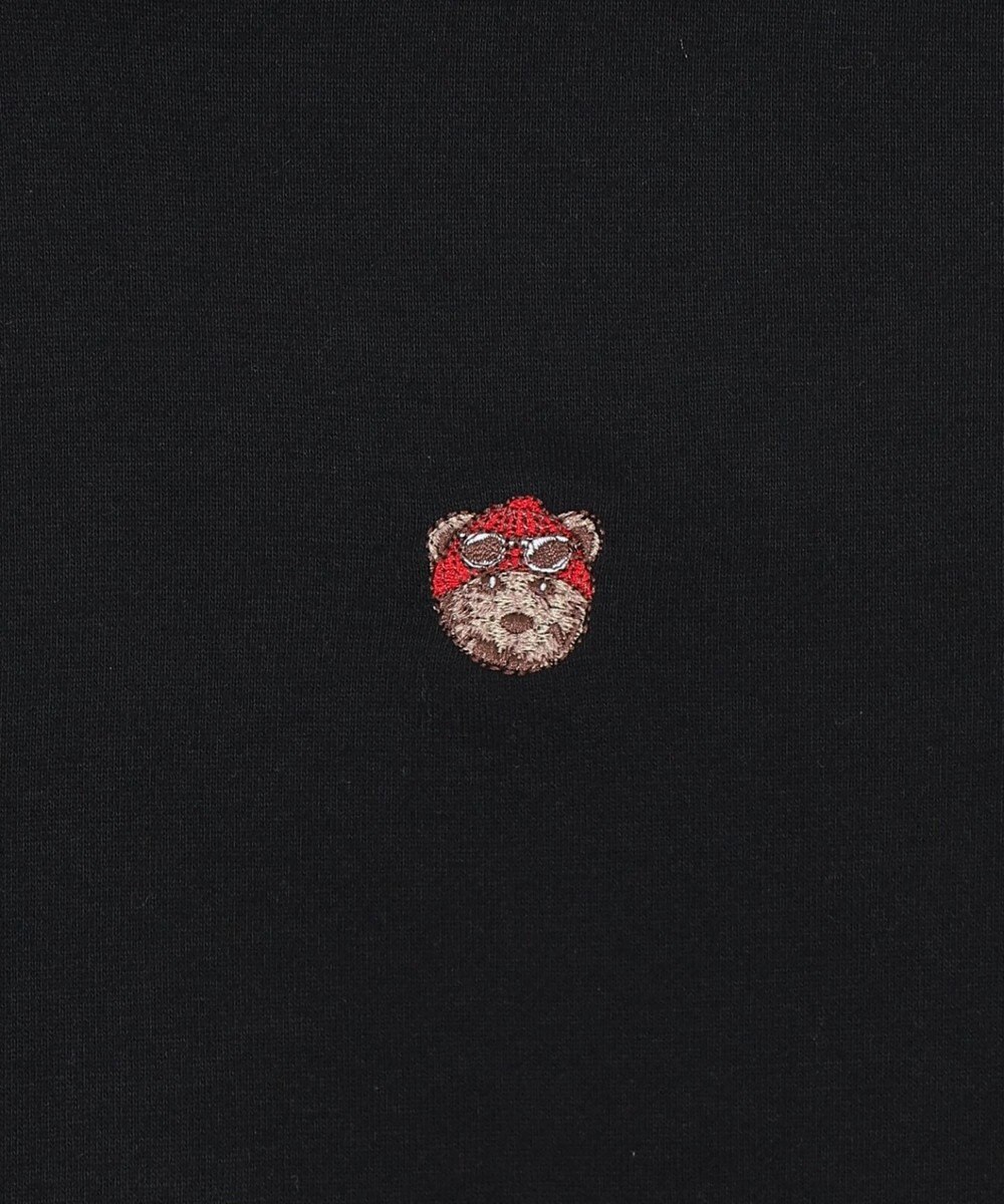 WEGO 【ユニセックス着用ITEM/SMLサイズ展開/裏起毛】ワンポイント刺繍プルパーカー 