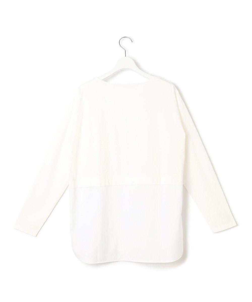 23区 【洗える】コットンベアジャージーコンビ カットソー 