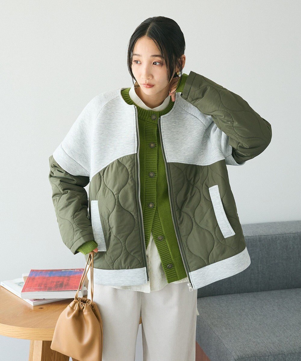 CRAFT STANDARD BOUTIQUE ダンボール×中綿ヨーク切替ジャケット 