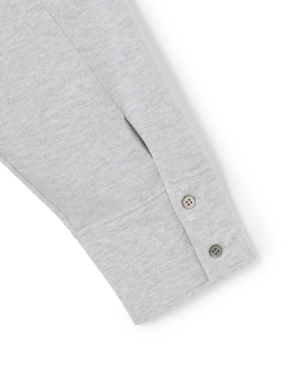 uncrave スウェットライクニット CPOシャツ 