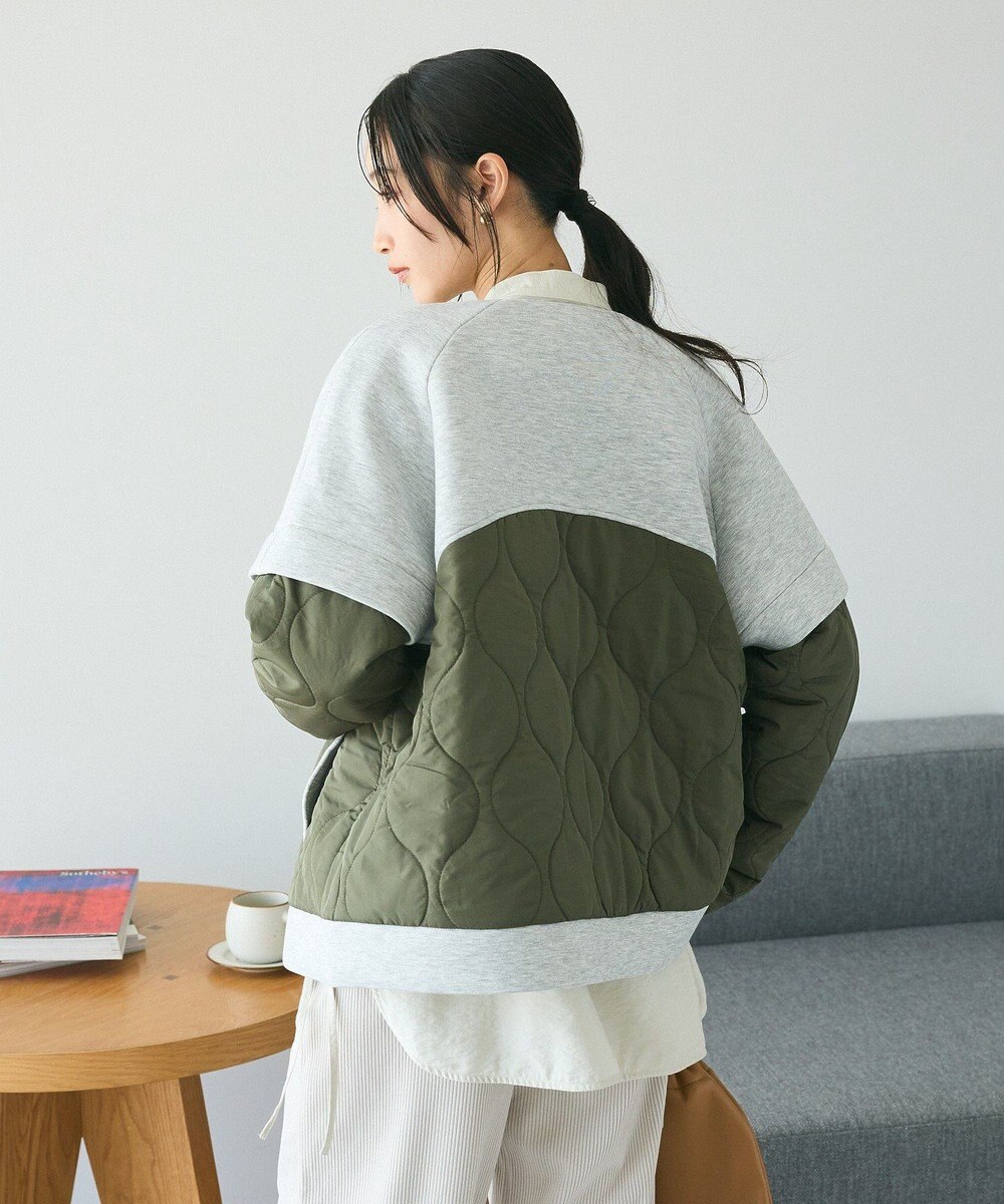 CRAFT STANDARD BOUTIQUE ダンボール×中綿ヨーク切替ジャケット 