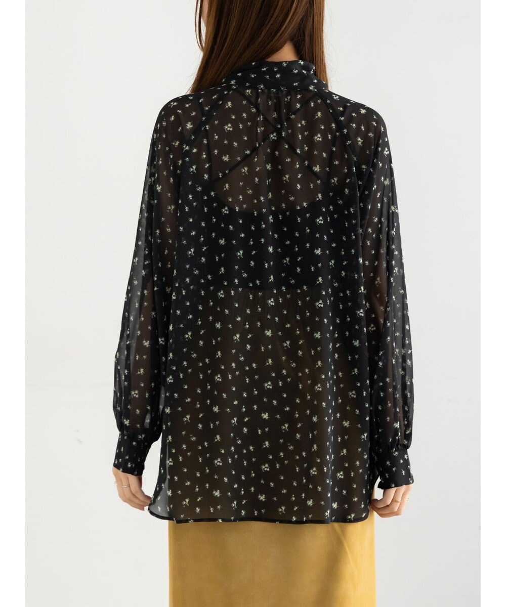 Te chichi パターンアソートシフォンボウタイブラウス《2025Autumn catalog vol.2 item》 