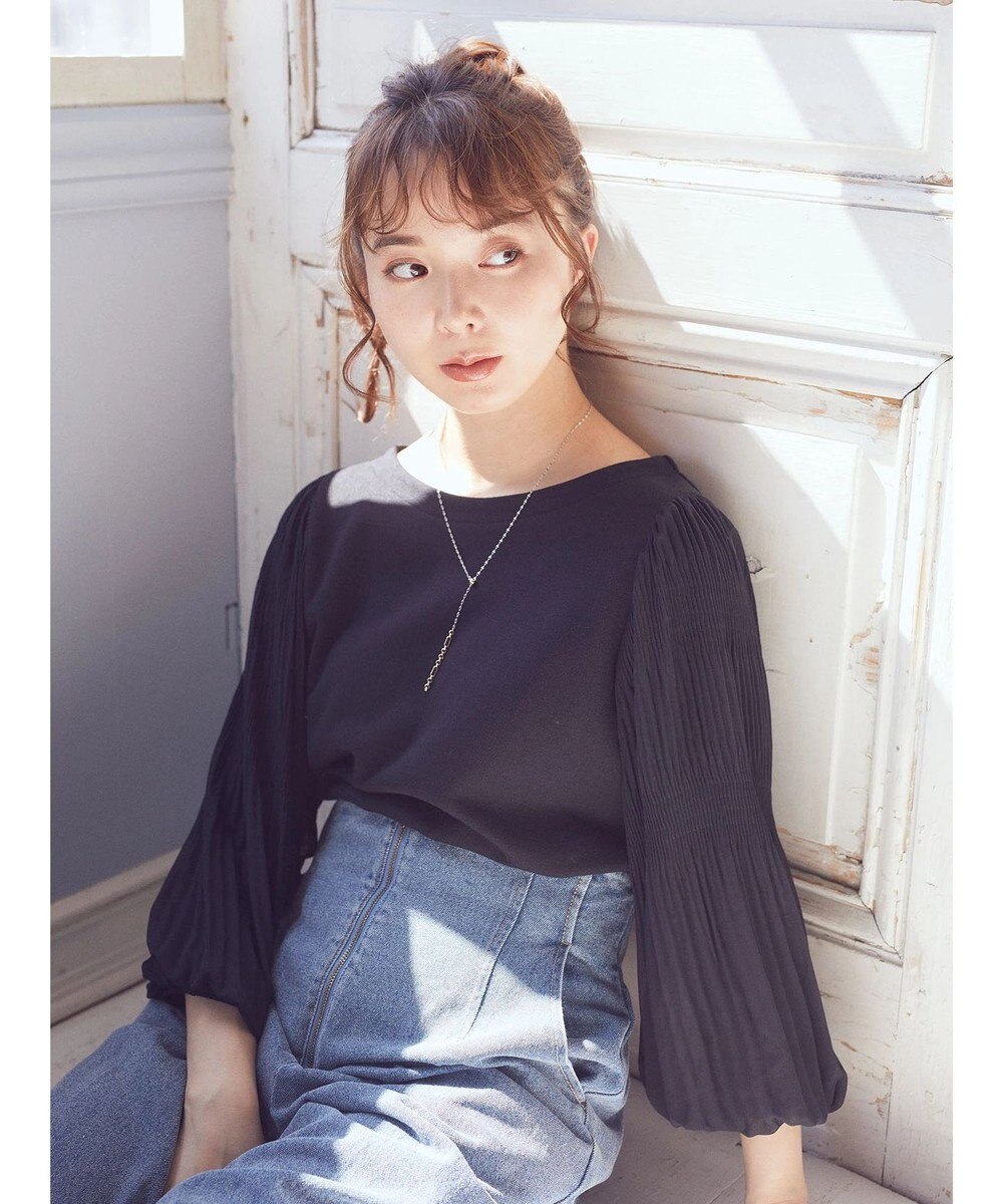 earth music&ecology マジョリカプリーツプルオーバー 