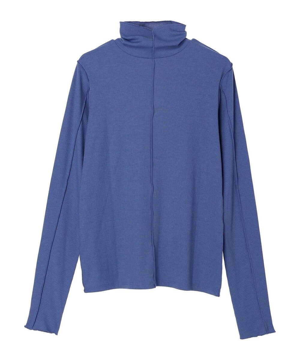 Green Parks カットリブタートルネックプルオーバー 