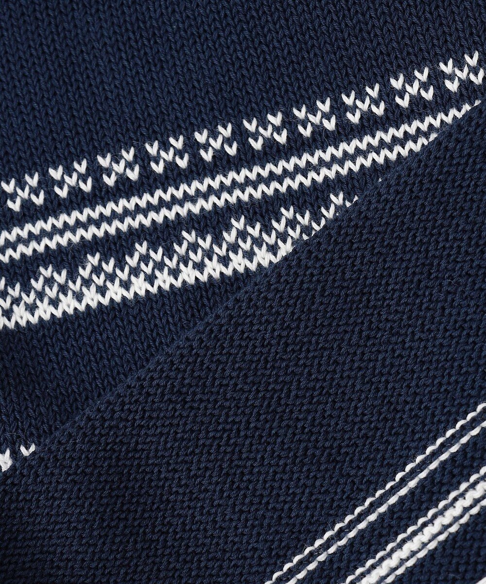 J.PRESS MEN ドライコットン フェアアイルニット 