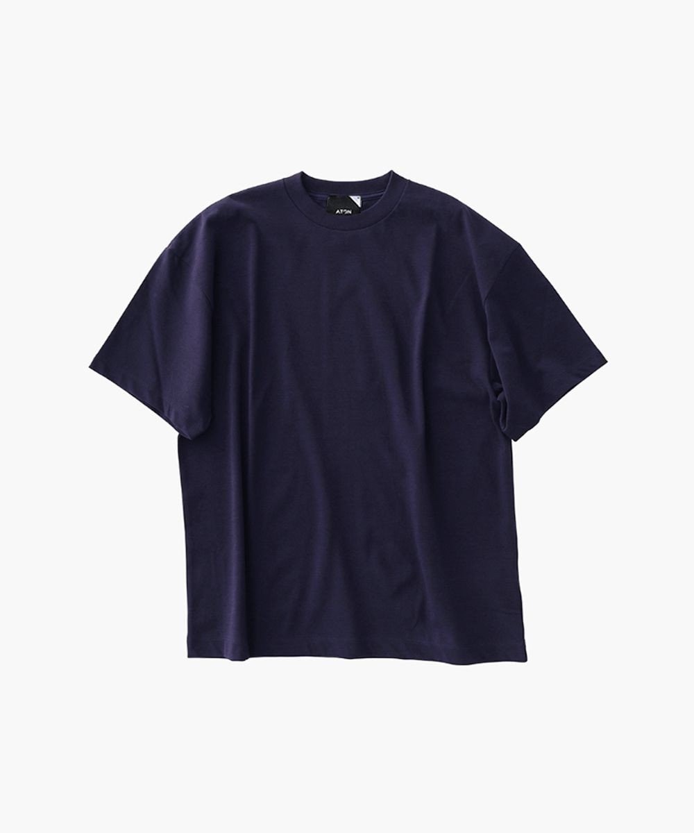 FRESCA PLATE | オーバーサイズ S/S Tシャツ - UNISEX, NAVY, 00