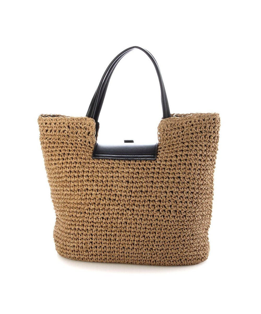 UNBILLION カシュカシュ cachecache / ベルトフラップクロッシェトート カゴバッグ 