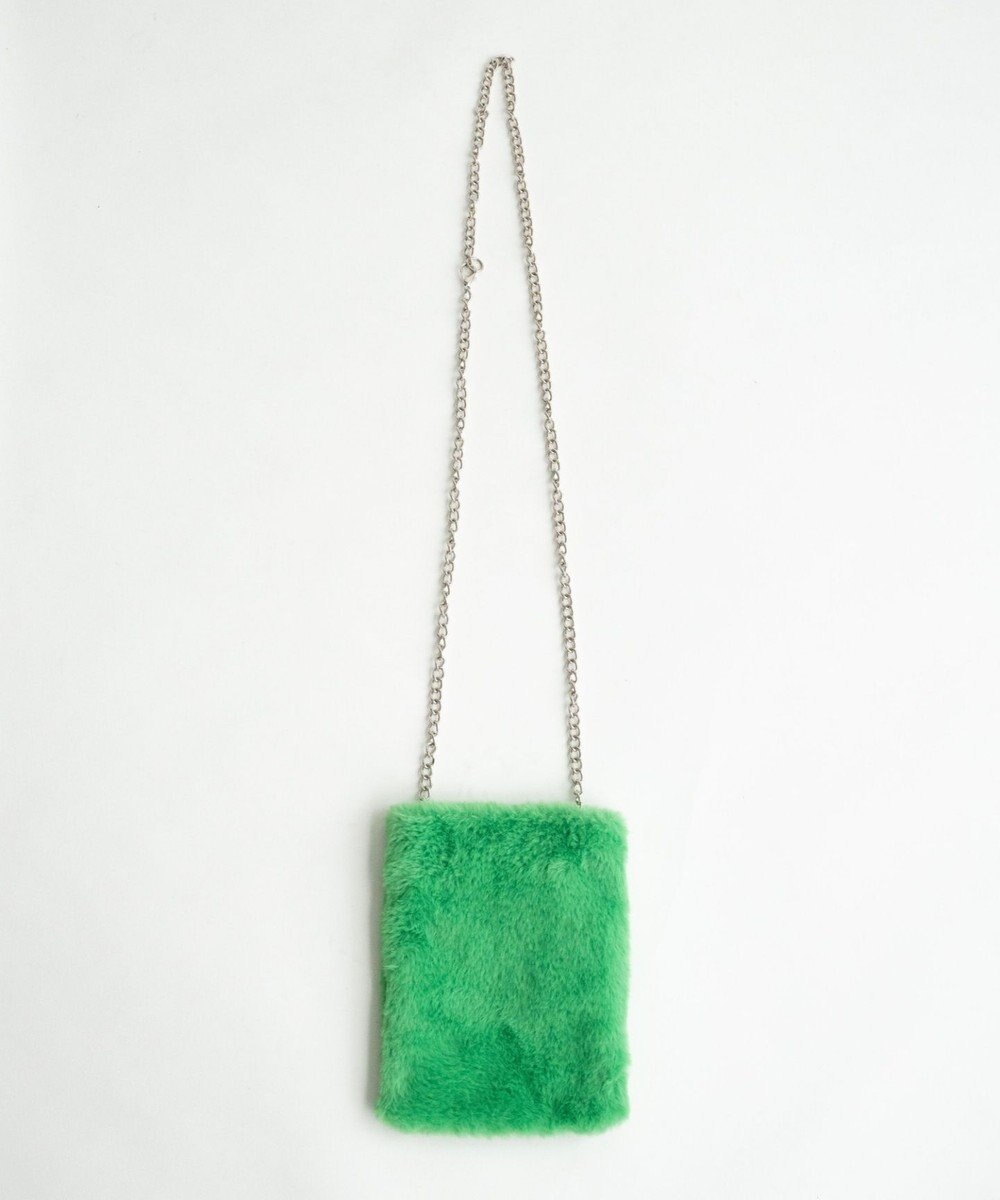 WEGO ファーチェーンミニショルダー 